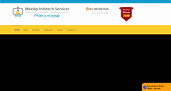 Desktop Screenshot of meelapindia.com